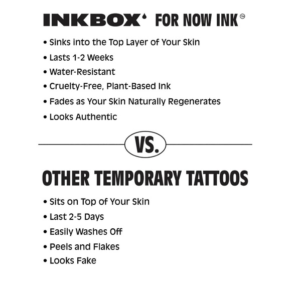 Inkbox Temporary Tattoos 2 Packs (2 in each pack) - Picture 7 of 10